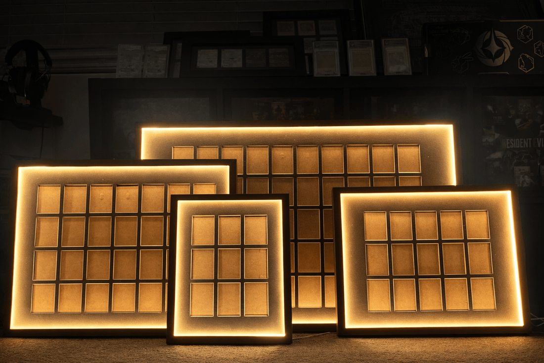 LED Display Frames: Why Collectors Are Choosing Illuminated Displays - The Card Collective