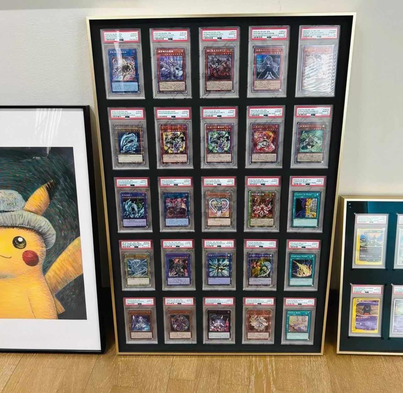 25 Aluminium Trading Card Display Frame Case | PSA, BGS & One Touch | Pokémon • MTG • Yu-Gi-Oh • One Piece • Sports Cards