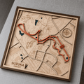 Suzuka Circuit Wall Art | Laser Engraved Wood • Japanese GP • Motorsport Gift - The Card Collective