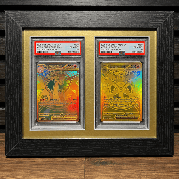1 - 9 PSA Graded Slab Trading Card Display Frame Case – Custom Colour Frame | Pokémon • MTG • Yu - Gi - Oh • One Piece • Sports Cards - The Card Collective