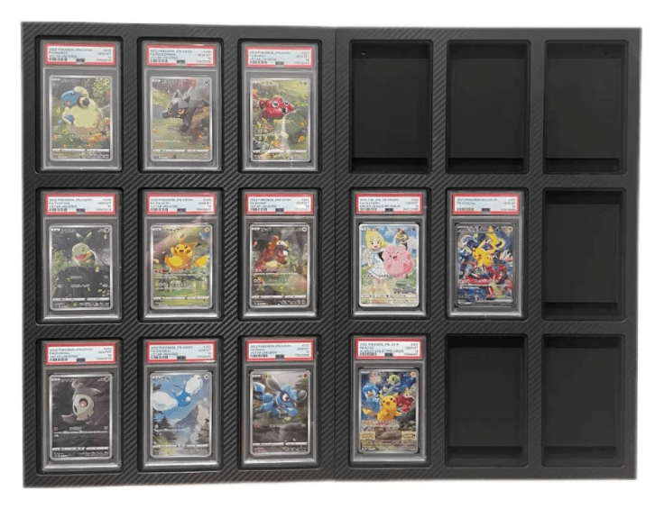 Modular Trading Card Display Frame Case | PSA & BGS | Pokémon • MTG • Yu-Gi-Oh • One Piece • Sports Cards - The Card Collective