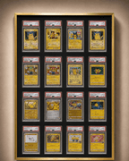 16 Grid Aluminium Trading Card Display Frame Case | PSA, BGS & One Touch | Pokémon • MTG • Yu-Gi-Oh • One Piece • Sports Cards - The Card Collective