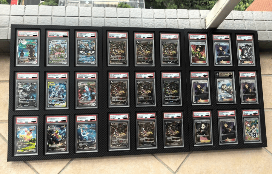 Modular Trading Card Display Frame Case | PSA & BGS | Pokémon • MTG • Yu-Gi-Oh • One Piece • Sports Cards - The Card Collective