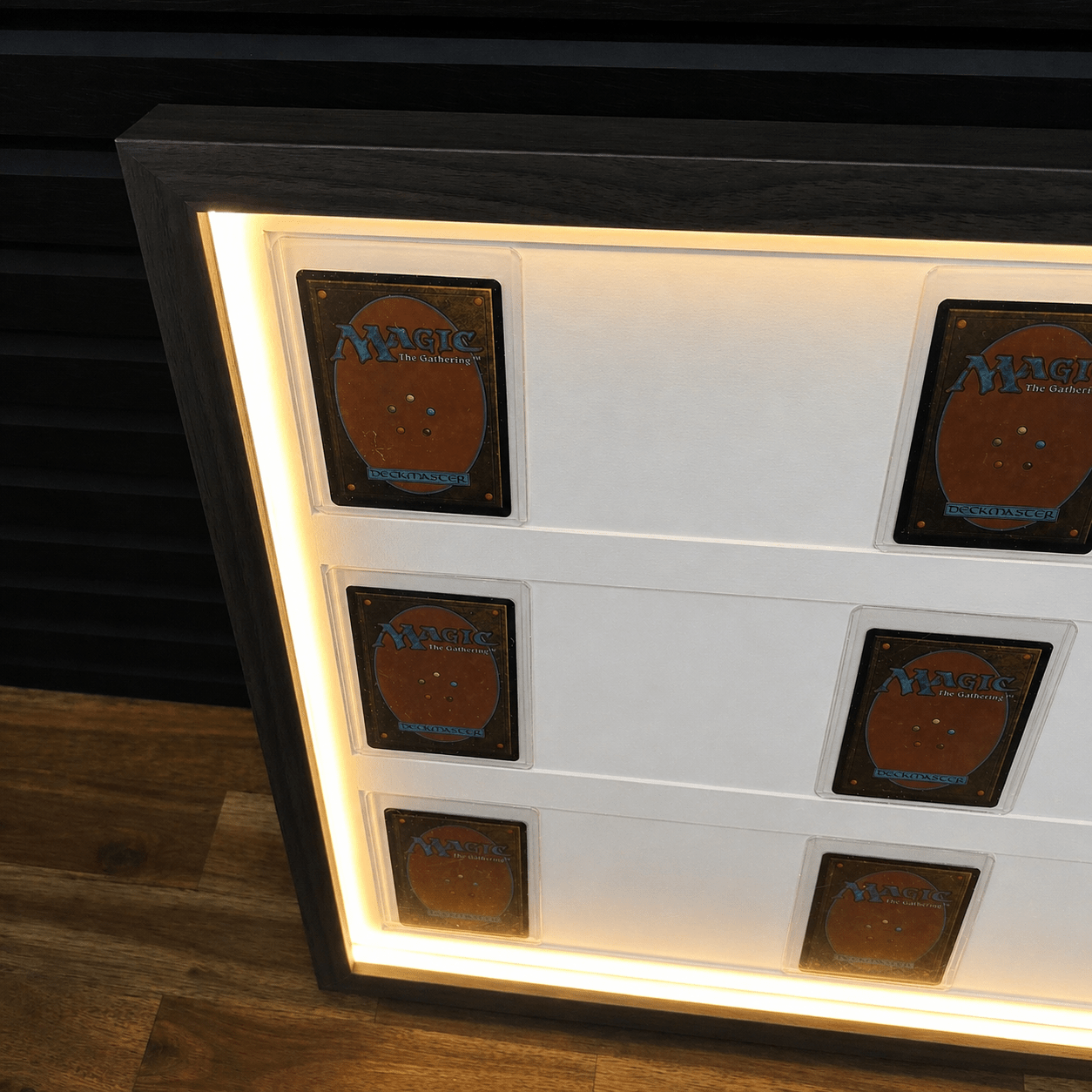 Toploader 2 Card Trading Card Display Frame Case – Custom Lumen Slide I LED Frame | Pokémon • MTG • Yu - Gi - Oh • One Piece • Sports Cards - The Card Collective