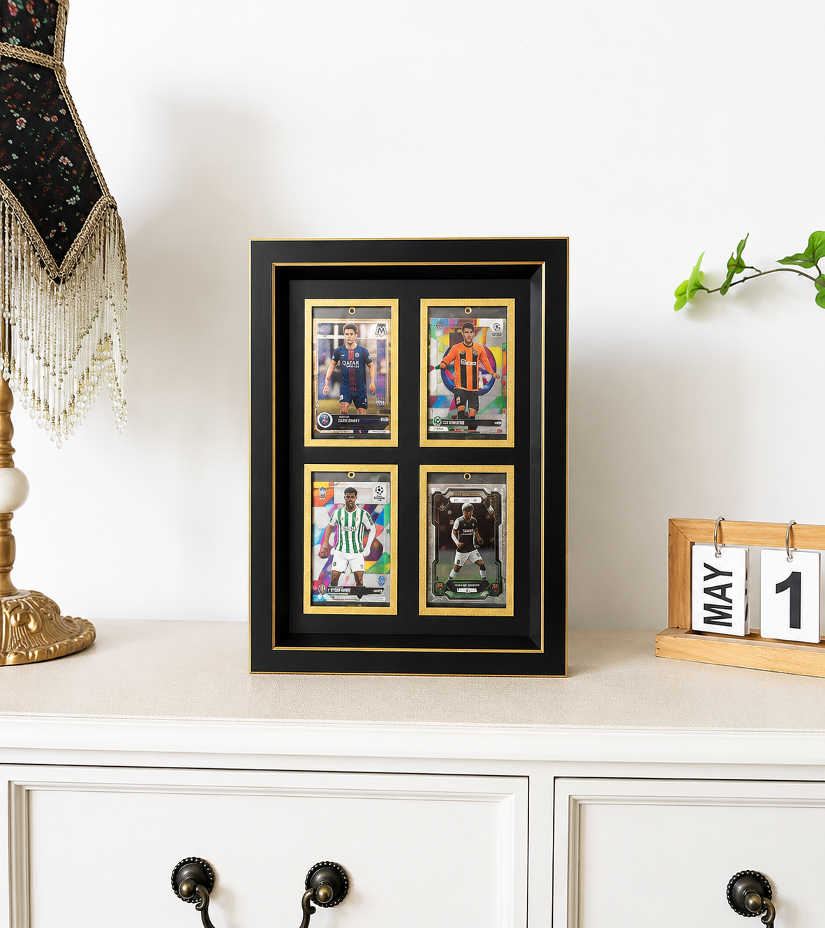 4 OneTouch Magnetic Trading Card Display Frame Case | Pokémon • MTG • Yu-Gi-Oh • One Piece • Sports Cards