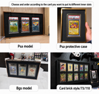 12 Aluminium Trading Card Display Frame Case | PSA, BGS & One Touch | Pokémon • MTG • Yu-Gi-Oh • One Piece • Sports Cards