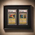 2 Grid Aluminium Trading Card Display Frame Case | PSA, BGS & One Touch | Pokémon • MTG • Yu-Gi-Oh • One Piece • Sports Cards - The Card Collective