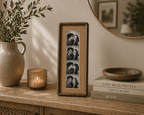 Photo Strip Display Frame – Custom Frame for Photobooth Prints - The Card Collective
