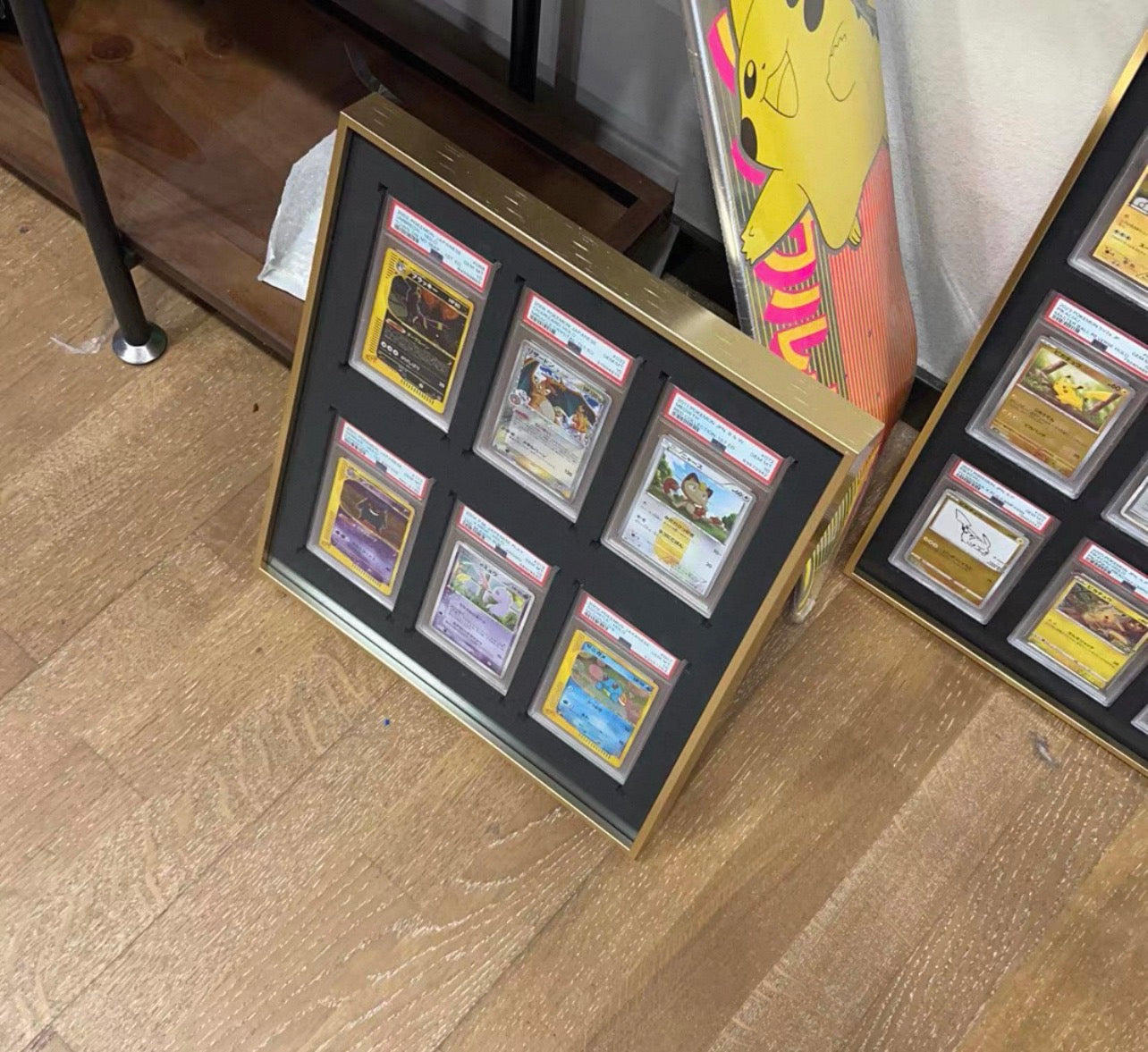 12 Aluminium Trading Card Display Frame Case | PSA, BGS & One Touch | Pokémon • MTG • Yu-Gi-Oh • One Piece • Sports Cards