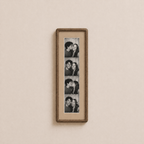 Photo Strip Display Frame – Custom Frame for Photobooth Prints - The Card Collective