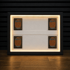 Toploader 4–8 Card Trading Card Display Frame Case – Custom Lumen Slide II LED Frame | Pokémon • MTG • Yu - Gi - Oh • One Piece • Sports Cards - The Card Collective