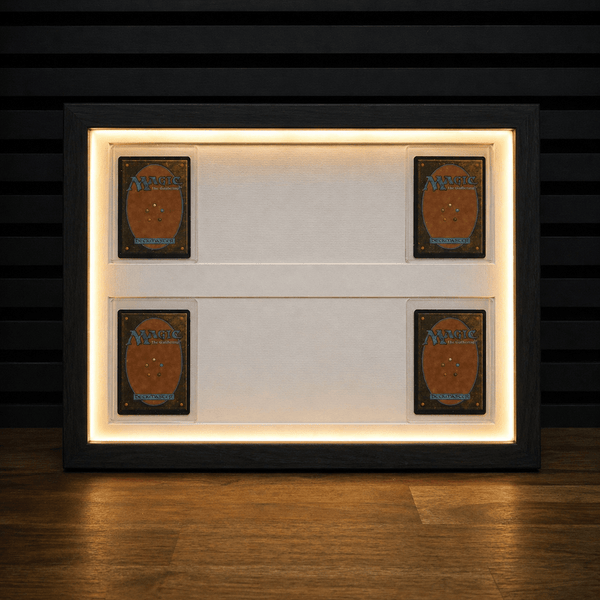Toploader 4–8 Card Trading Card Display Frame Case – Custom Lumen Slide II LED Frame | Pokémon • MTG • Yu - Gi - Oh • One Piece • Sports Cards - The Card Collective
