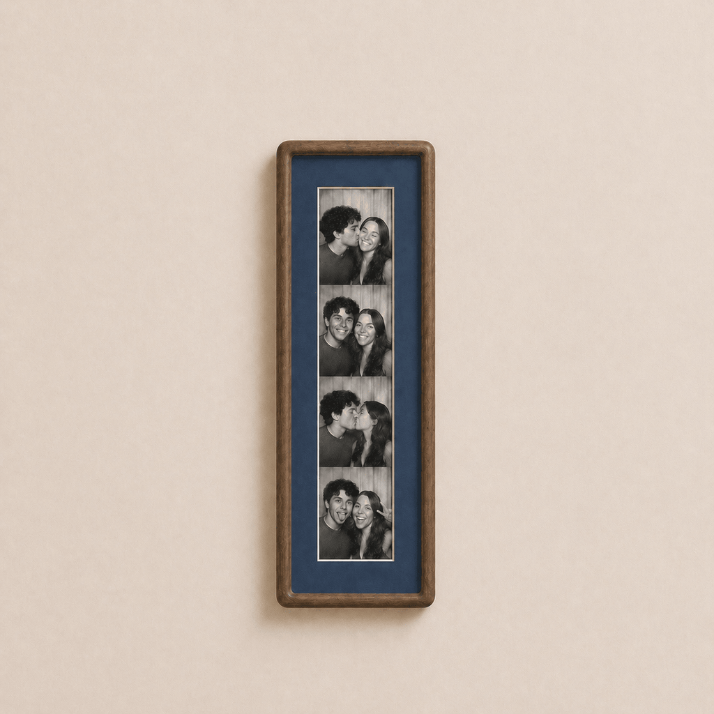 Photo Strip Display Frame – Custom Frame for Photobooth Prints - The Card Collective