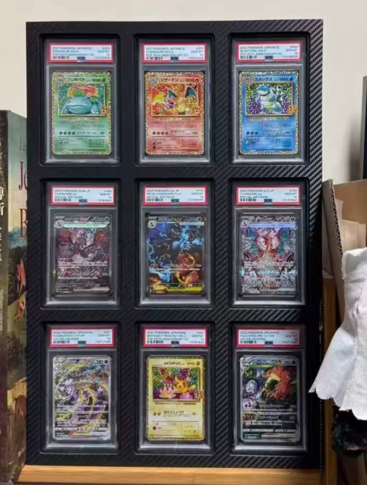 Modular Trading Card Display Frame Case | PSA & BGS | Pokémon • MTG • Yu-Gi-Oh • One Piece • Sports Cards - The Card Collective