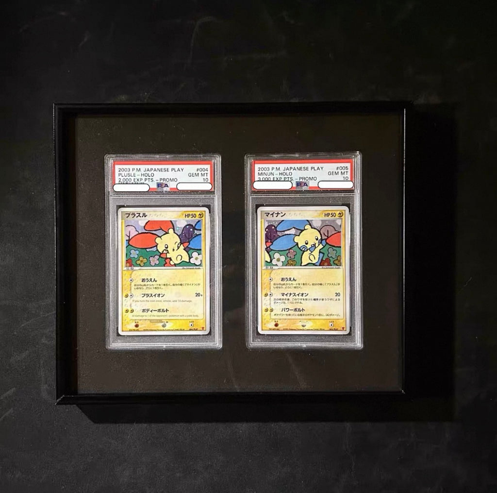 2 Aluminium Trading Card Display Frame Case | PSA, BGS & One Touch | Pokémon • MTG • Yu-Gi-Oh • One Piece • Sports Cards