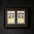 2 Aluminium Trading Card Display Frame Case | PSA, BGS & One Touch | Pokémon • MTG • Yu-Gi-Oh • One Piece • Sports Cards