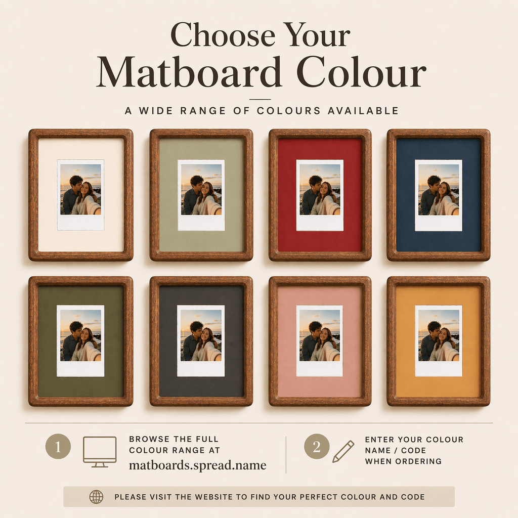 Custom Polaroid Photo Frame Display for Instax & Polaroid Film - The Card Collective