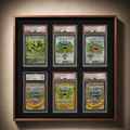 6 Grid Aluminium Trading Card Display Frame Case | PSA, BGS & One Touch | Pokémon • MTG • Yu-Gi-Oh • One Piece • Sports Cards - The Card Collective