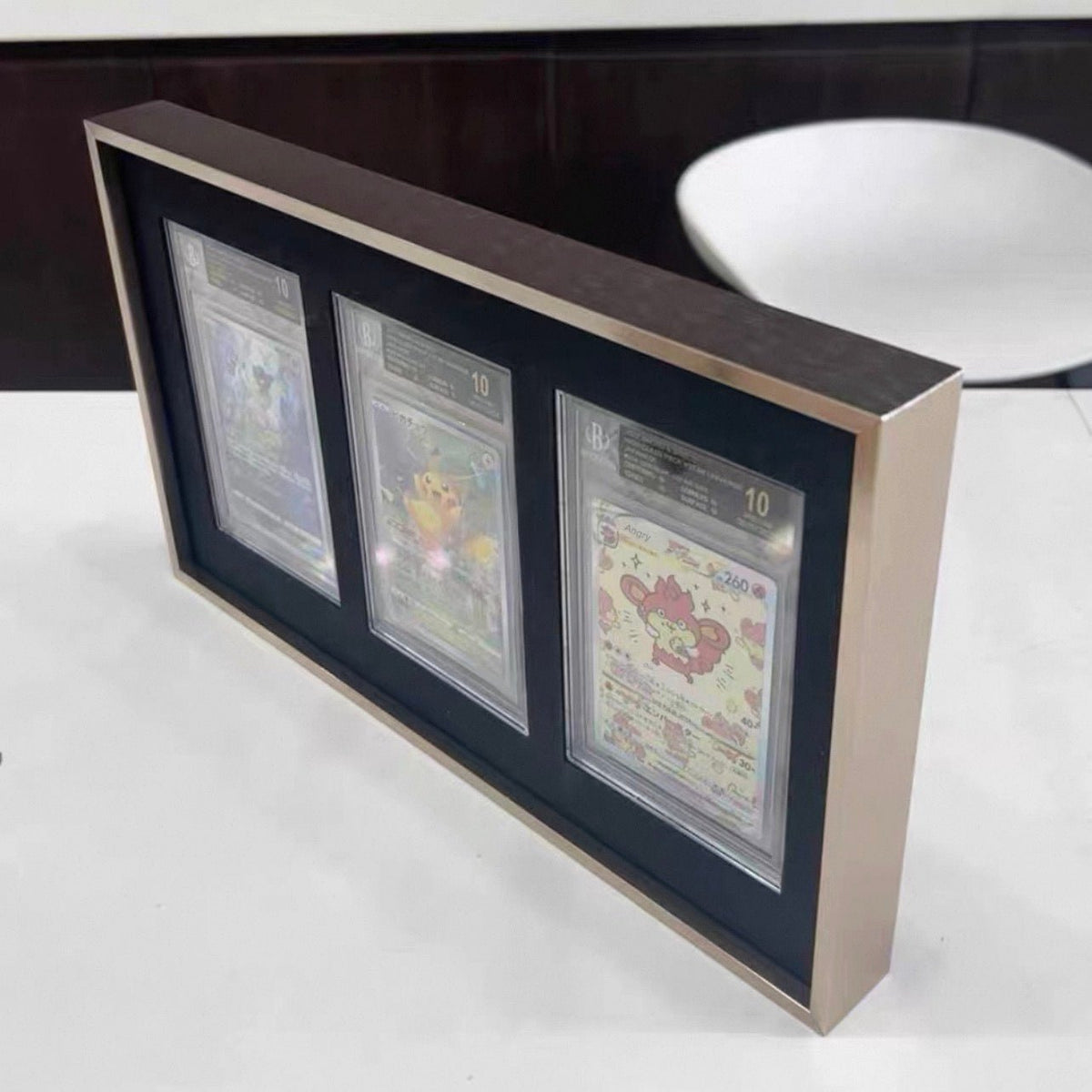 54 Aluminium Trading Card Display Frame Case | PSA, BGS & One Touch | Pokémon • MTG • Yu-Gi-Oh • One Piece • Sports Cards - The Card Collective