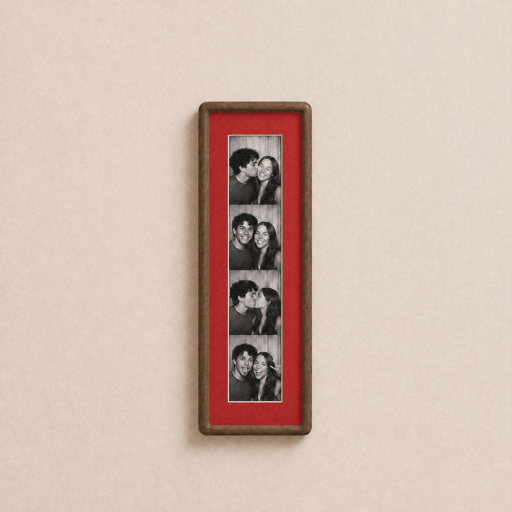 Photo Strip Display Frame – Custom Frame for Photobooth Prints - The Card Collective