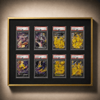 8 Grid Aluminium Trading Card Display Frame Case | PSA, BGS & One Touch | Pokémon • MTG • Yu-Gi-Oh • One Piece • Sports Cards - The Card Collective