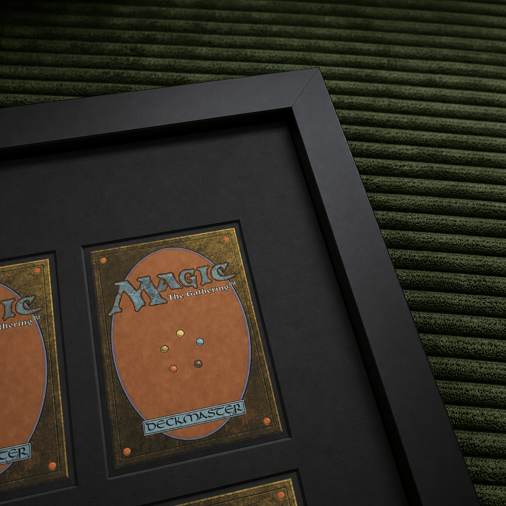 50–56 Card Raw Trading Card Display Frame Case – Custom Frame | Pokémon • MTG • Yu - Gi - Oh • One Piece • Sports Cards - The Card Collective
