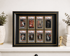 8 PSA & CGC Graded Slab Trading Card Display Frame Case | Pokémon • MTG • Yu-Gi-Oh • One Piece • Sports Cards - The Card Collective