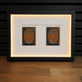 Toploader 2 Card Trading Card Display Frame Case – Custom Lumen Slide I LED Frame | Pokémon • MTG • Yu - Gi - Oh • One Piece • Sports Cards - The Card Collective