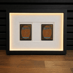 Toploader 2 Card Trading Card Display Frame Case – Custom Lumen Slide I LED Frame | Pokémon • MTG • Yu - Gi - Oh • One Piece • Sports Cards - The Card Collective