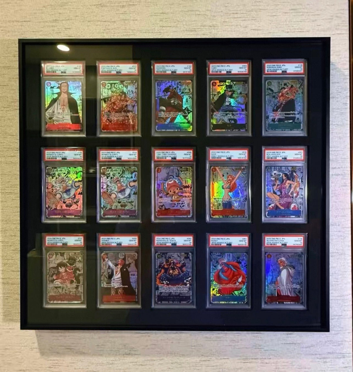 54 Aluminium Trading Card Display Frame Case | PSA, BGS & One Touch | Pokémon • MTG • Yu-Gi-Oh • One Piece • Sports Cards - The Card Collective