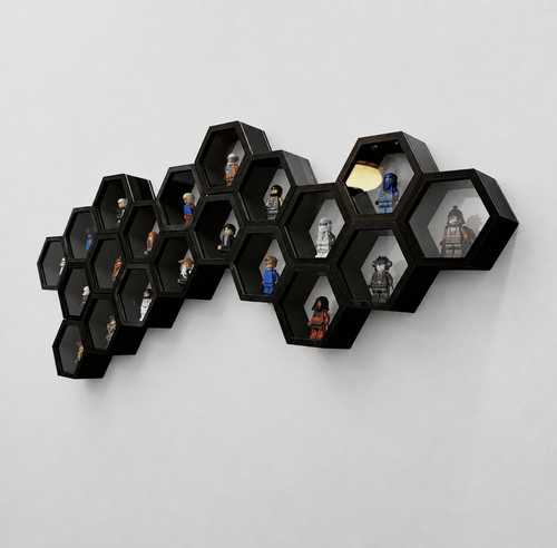 Minifigure Acrylic Display Shelves (6 Pack) | LEGO • Warhammer • Funko • Pokémon • Collectibles - The Card Collective
