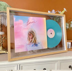 12" Vinyl Record Transparent Display Frame | LP Album Wall Display | Double-Sided Transparent