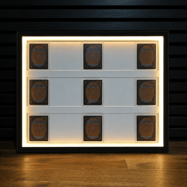 Toploader 9–15 Card Trading Card Display Frame Case – Custom Lumen Slide III LED Frame | Pokémon • MTG • Yu - Gi - Oh • One Piece • Sports Cards - The Card Collective
