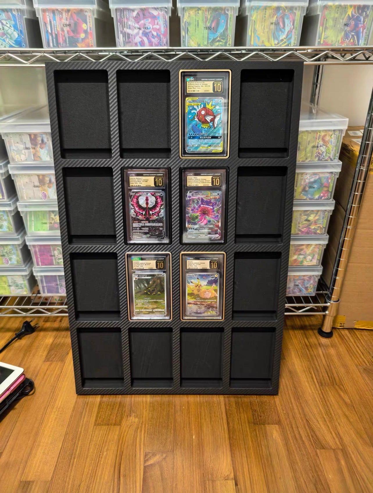 Modular Trading Card Display Frame Case | PSA & BGS | Pokémon • MTG • Yu-Gi-Oh • One Piece • Sports Cards - The Card Collective