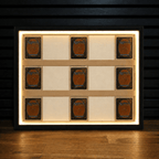 Toploader 2 Card Trading Card Display Frame Case – Custom Lumen Slide I LED Frame | Pokémon • MTG • Yu - Gi - Oh • One Piece • Sports Cards - The Card Collective