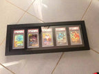 1-9 PSA Graded Slab Trading Card Display Frame Case – Custom Colour Frame | Pokémon • MTG • Yu-Gi-Oh • One Piece • Sports Cards