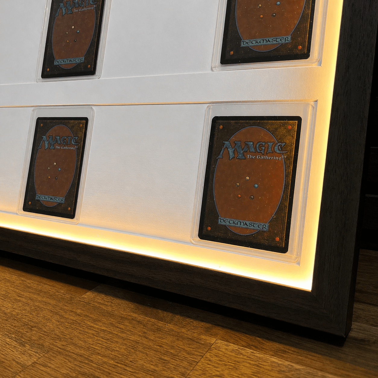 Toploader 2 Card Trading Card Display Frame Case – Custom Lumen Slide I LED Frame | Pokémon • MTG • Yu - Gi - Oh • One Piece • Sports Cards - The Card Collective