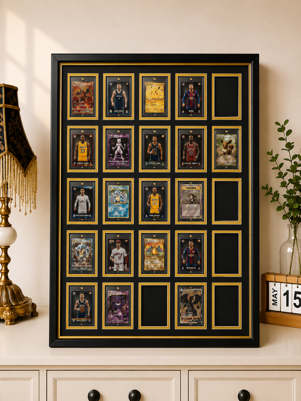 25 OneTouch Magnetic Trading Card Display Frame Case | Pokémon • MTG • Yu-Gi-Oh • One Piece • Sports Cards