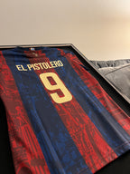 LED Sports Jersey Display Frame Case – Custom Colour Background | Football • Soccer • Basketball • Rugby • Baseball • Hockey
