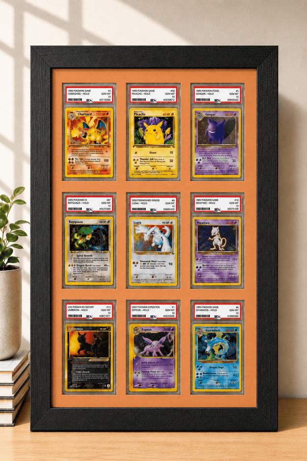 PSA Graded Slab Trading Card Display Frame Case – Custom Colour Frame | Pokémon • MTG • Yu - Gi - Oh • One Piece • Sports Cards - The Card Collective