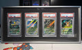 4 Aluminium Trading Card Display Frame Case | PSA, BGS & One Touch | Pokémon • MTG • Yu-Gi-Oh • One Piece • Sports Cards