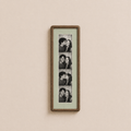 Photo Strip Display Frame – Custom Frame for Photobooth Prints - The Card Collective
