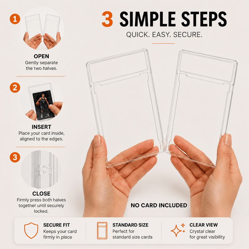 Empty Graded Slab for Trading Cards | PSA / BGS Style 35PT | Pokémon • MTG • Yu - Gi - Oh • Sports Cards - The Card Collective