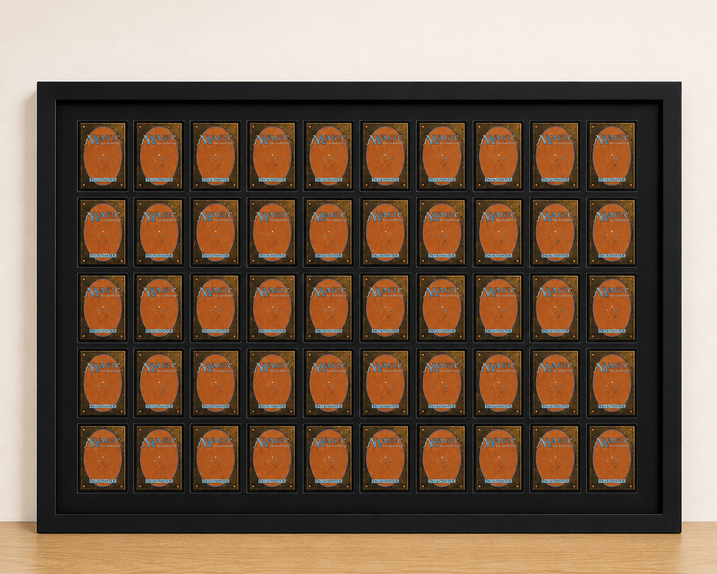 50–56 Card Raw Trading Card Display Frame Case – Custom Frame | Pokémon • MTG • Yu - Gi - Oh • One Piece • Sports Cards - The Card Collective