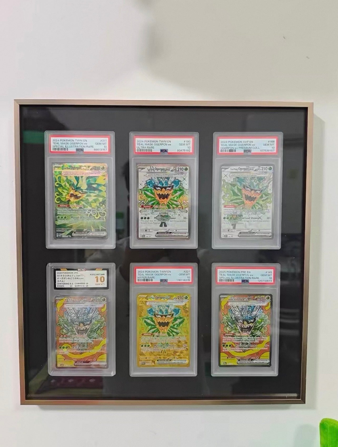 6 Aluminium Trading Card Display Frame Case | PSA, BGS & One Touch | Pokémon • MTG • Yu-Gi-Oh • One Piece • Sports Cards