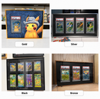 12 Aluminium Trading Card Display Frame Case | PSA, BGS & One Touch | Pokémon • MTG • Yu-Gi-Oh • One Piece • Sports Cards