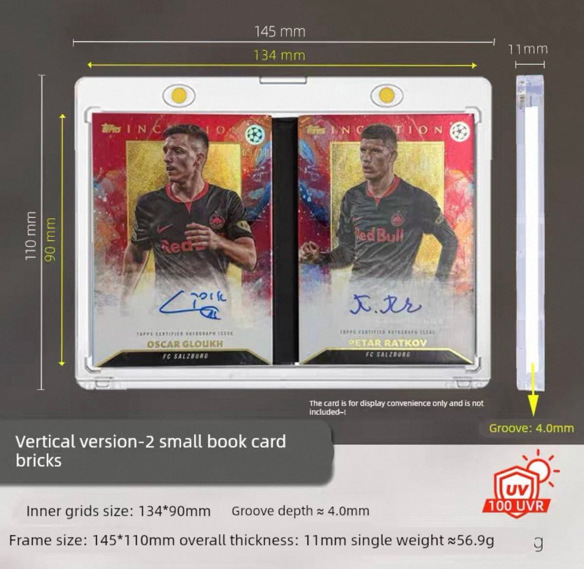 OneTouch Magnetic Acrylic Trading Card Display Stand | Pokémon • MTG • Yu-Gi-Oh • One Piece • Sports Cards - The Card Collective