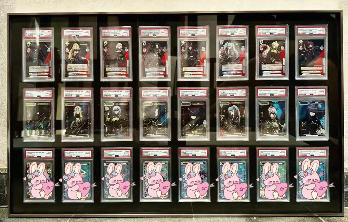 24 Aluminium Trading Card Display Frame Case | PSA, BGS & One Touch | Pokémon • MTG • Yu-Gi-Oh • One Piece • Sports Cards - The Card Collective