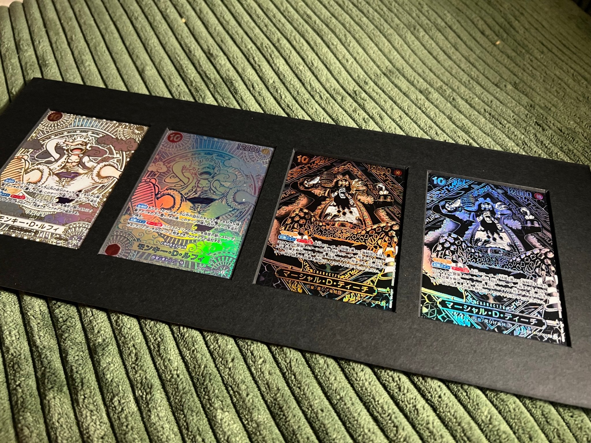 Trading Card Display Frame Case Matboard Insert – Fully Custom Layout Cutouts for Pokémon • MTG • Yu - Gi - Oh • One Piece • Sports Cards - The Card Collective