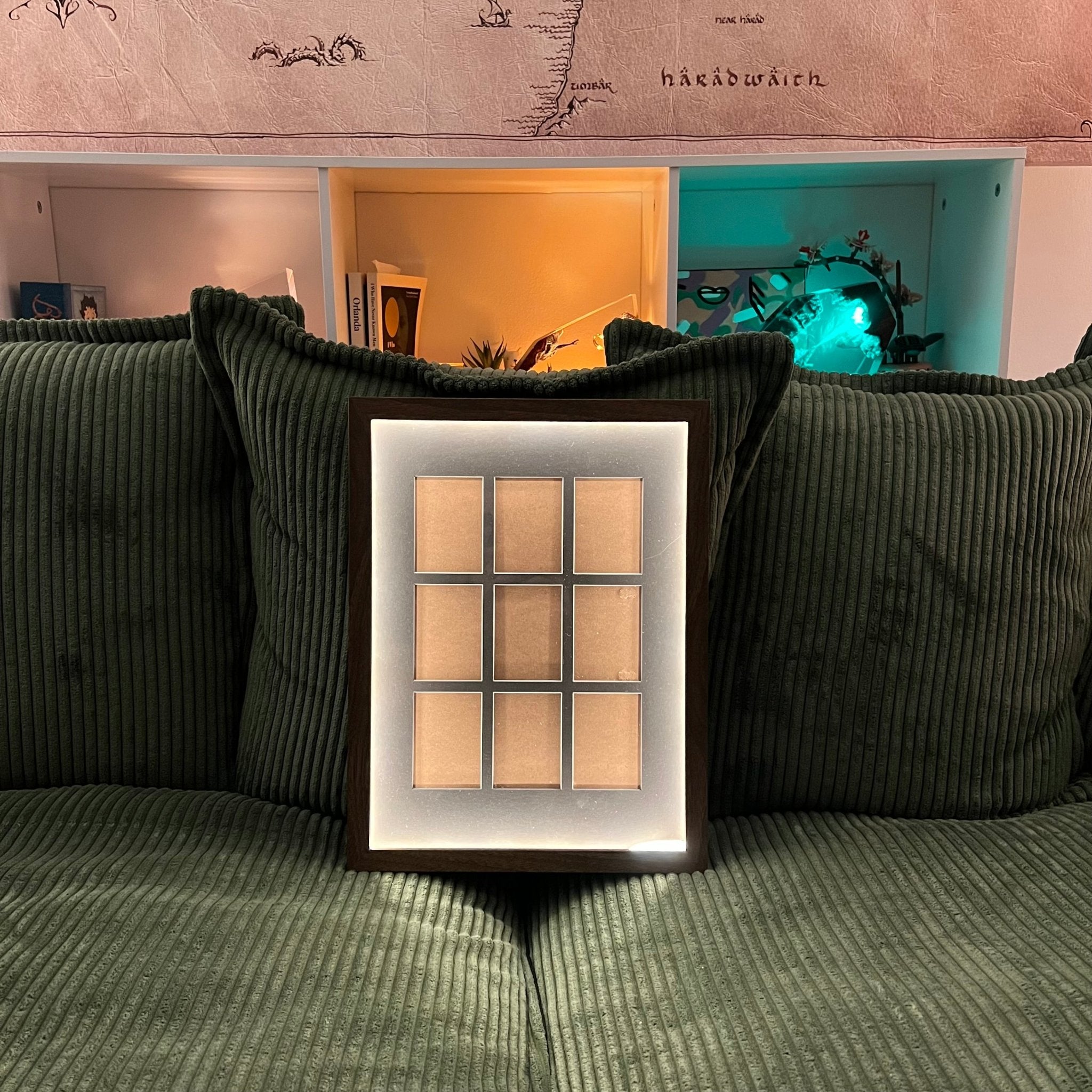 6–9 Card Trading Card Display Frame Case – Custom Lumen I LED Frame | Pokémon • MTG • Yu - Gi - Oh • One Piece • Sports Cards - The Card Collective